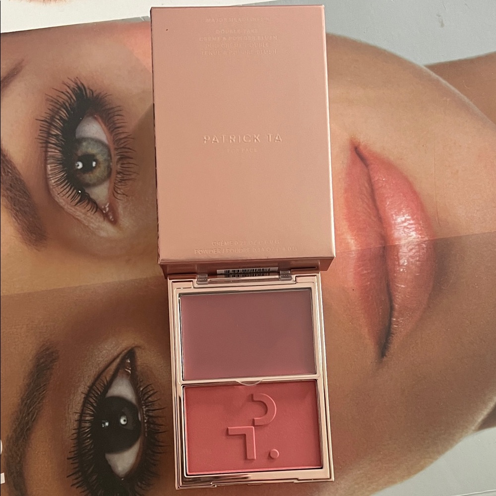 Patrick Ta Blush Duo - Soft Pink and Warm Coral